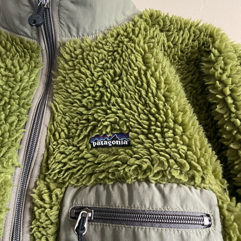 Retro patagonia deep pile fleece